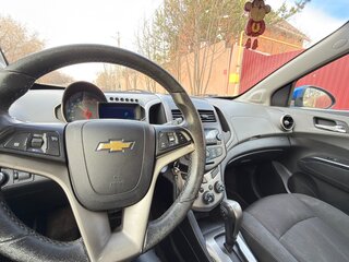 2013 Chevrolet Aveo II, синий, 470000 рублей, вид 5