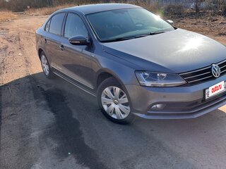 2018 Volkswagen Jetta VI Рестайлинг, серый, 1050000 рублей, вид 2