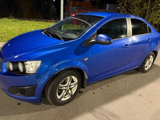 2012 Chevrolet Aveo II, синий, 580000 рублей, вид 5