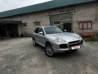 2004 Porsche Cayenne Turbo I (955), серый, 900000 рублей, вид 2