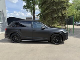 2022 Audi Q7 55 TFSI II (4M) Рестайлинг, чёрный, 7200000 рублей, вид 4
