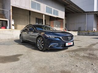 2017 Mazda 6 III (GJ) Рестайлинг, синий, 1880000 рублей, вид 5