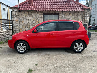 2006 Chevrolet Aveo I, красный, 350000 рублей, вид 5