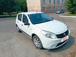 2012 Renault Sandero I, белый, 600000 рублей, вид 3