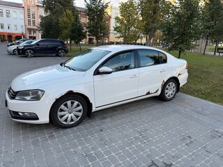 2012 Volkswagen Passat B7, белый, 750000 рублей, вид 3