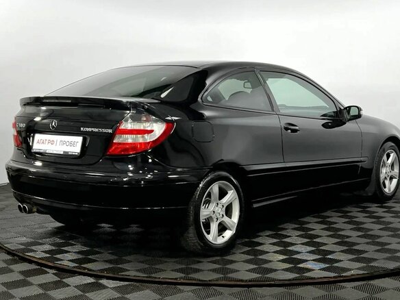 2006 Mercedes-Benz C-Класс 180 II (W203) Рестайлинг, чёрный, 625000 рублей - вид 5