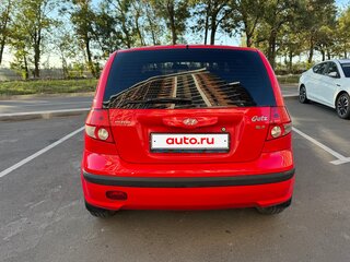 2004 Hyundai Getz I, красный, 480000 рублей, вид 4