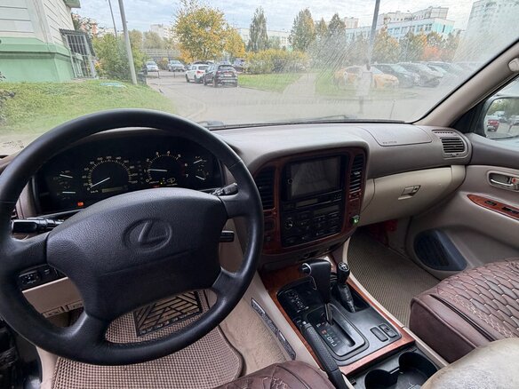 1998 Lexus LX 470 II, чёрный, 1359000 рублей - вид 7