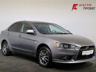 2012 Mitsubishi Lancer X Рестайлинг, серый, 590000 рублей, вид 3