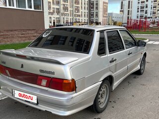 2007 Lada (ВАЗ) 2115, серебристый, 140000 рублей, вид 4