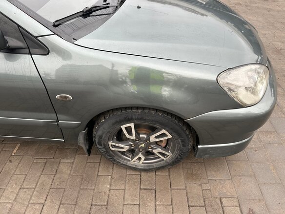 2005 Mitsubishi Lancer IX Рестайлинг, серый, 320000 рублей - вид 6