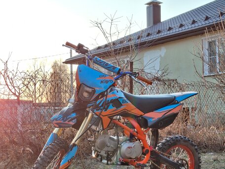 2025 Kayo Evolution YX140EM, синий, 80000 рублей, вид 4