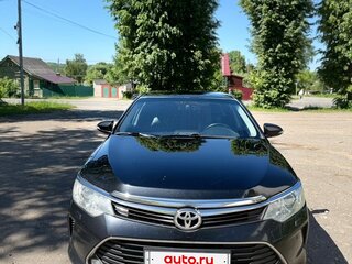 2016 Toyota Camry VII (XV50) Рестайлинг, чёрный, 2030000 рублей, вид 3