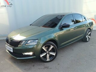 2019 Skoda Octavia III (A7) Рестайлинг, зелёный, 2199000 рублей, вид 2