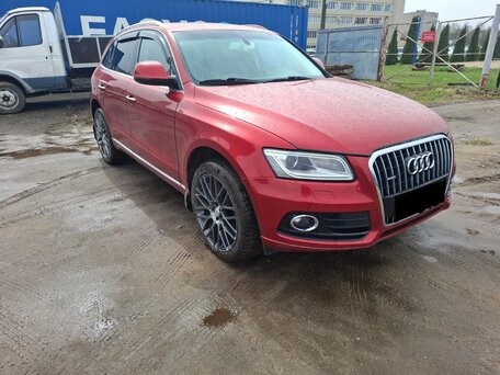2016 Audi Q5 I (8R) Рестайлинг, красный, 1630000 рублей, вид 3