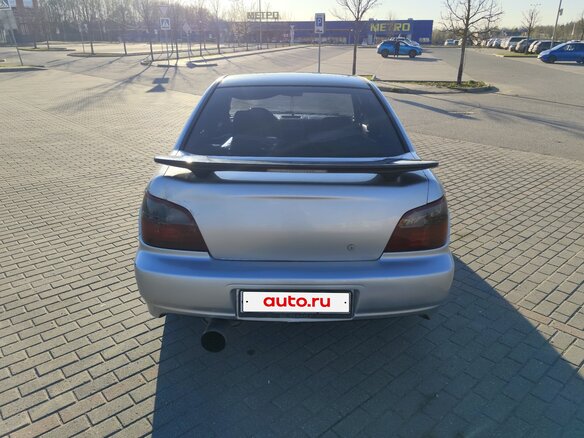 2002 Subaru Impreza II, серебристый, 650000 рублей - вид 6