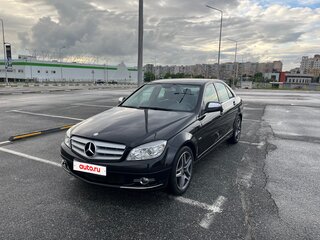 2008 Mercedes-Benz C-Класс 200 III (W204), чёрный, 1100000 рублей, вид 2