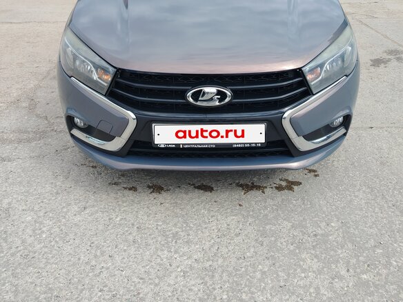 2016 Lada (ВАЗ) Vesta I, серый, 770000 рублей