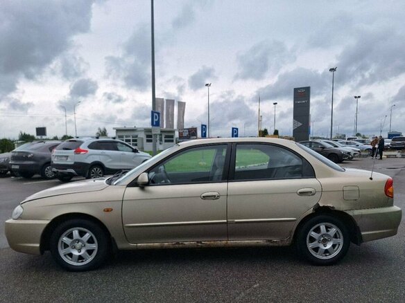 2009 Kia Spectra I Рестайлинг 2, серебристый - вид 6