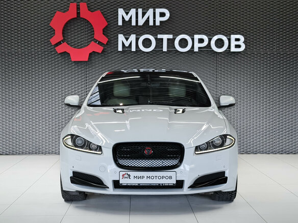 2014 Jaguar XF I Рестайлинг, белый, 1350000 рублей - вид 1