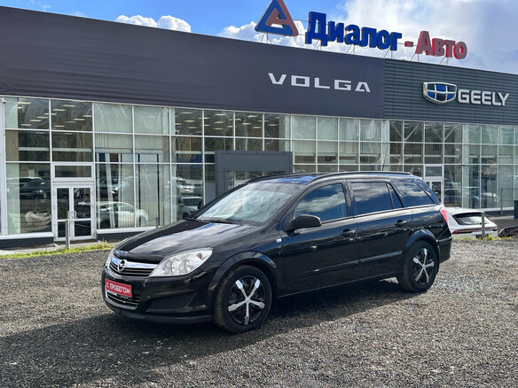 2008 Opel Astra H Рестайлинг, чёрный