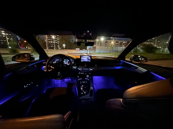 2018 Audi A5 II (F5), синий, 2649999 рублей - вид 17