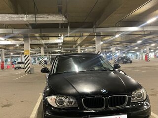 2009 BMW 1 серии 116i I (E81/E82/E87/E88) Рестайлинг, чёрный, 650000 рублей, вид 2