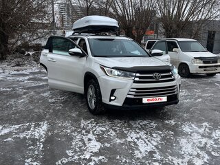 2016 Toyota Highlander III (XU50) Рестайлинг, белый, 2850000 рублей, вид 5