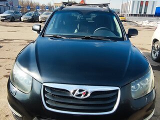 2012 Hyundai Santa Fe II Рестайлинг, чёрный, 1350000 рублей, вид 3