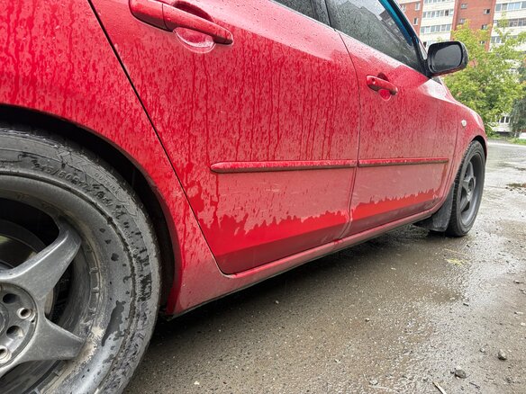 2005 Mazda 3 I (BK), красный, 460000 рублей - вид 14