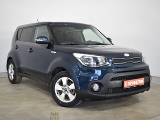 2018 Kia Soul II Рестайлинг, голубой, 1000000 рублей, вид 3