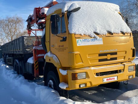2012 КамАЗ 65111, жёлтый, 4550000 рублей, вид 2