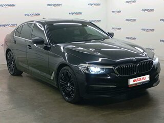 2019 BMW 5 серии 520d VII (G30/G31/G38), чёрный, 2492400 рублей, вид 1