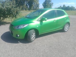 2008 Mazda 2 II (DE), зелёный, 600000 рублей, вид 1