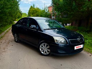 2008 Toyota Avensis II Рестайлинг, чёрный, 780000 рублей, вид 1