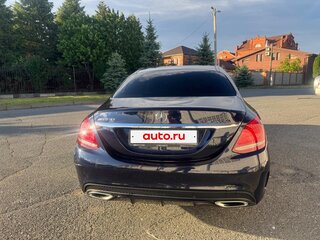 2016 Mercedes-Benz C-Класс 180 9G-TRONIC IV (W205), синий, 2200000 рублей, вид 3