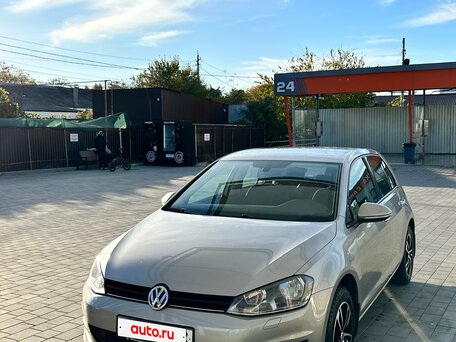 2013 Volkswagen Golf VII, серебристый, 1000000 рублей, вид 3