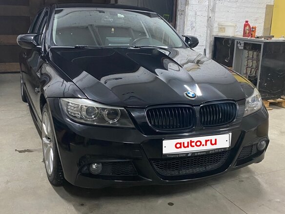 2010 BMW 3 серии 318i V (E90/E91/E92/E93) Рестайлинг, чёрный, 1100000 рублей