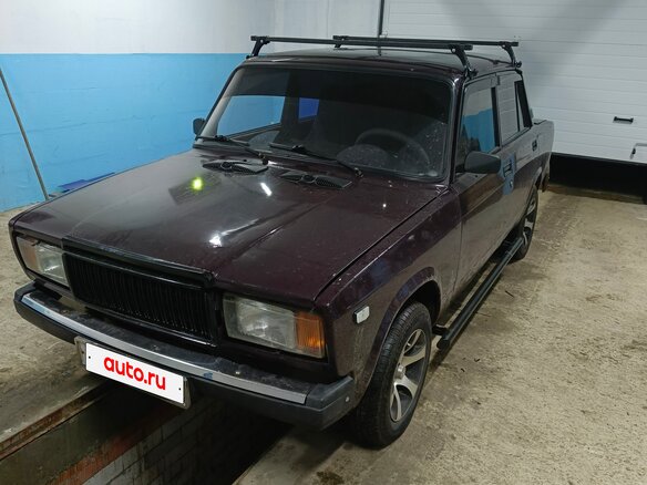 2008 Lada (ВАЗ) 2107, коричневый, 120000 рублей