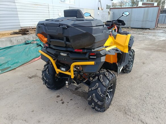 2019 Stels ATV-650 Guepard Trophy, жёлтый, 730000 рублей - вид 11