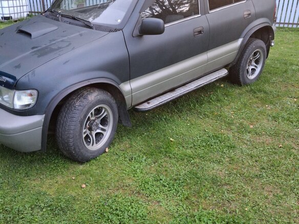 1998 Kia Sportage I, зелёный - вид 6