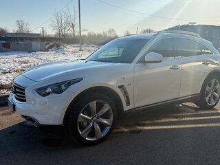 2013 Infiniti QX70, белый, 2050000 рублей, вид 3