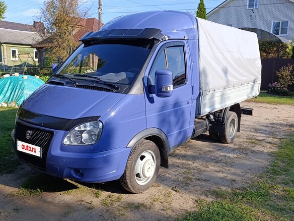 2007 ГАЗ ГАЗель (3302), голубой, 1170000 рублей - вид 1