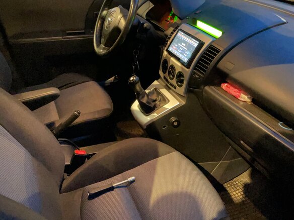 2007 Mazda 5 I (CR), серый, 360000 рублей - вид 5