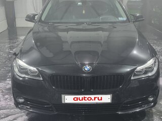 2013 BMW 5 серии 520i VI (F10/F11/F07) Рестайлинг, чёрный, 1650000 рублей, вид 2