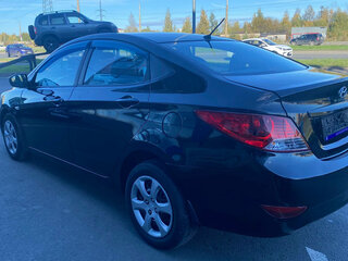 2012 Hyundai Solaris I, чёрный, 745000 рублей, вид 5