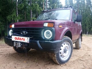 2002 Lada (ВАЗ) 2121 (4x4) I Рестайлинг, пурпурный, 260000 рублей, вид 1