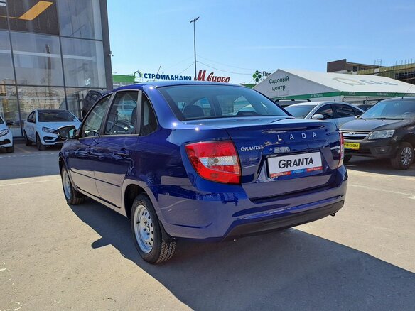 2026 Lada (ВАЗ) Granta I Рестайлинг, синий - вид 3