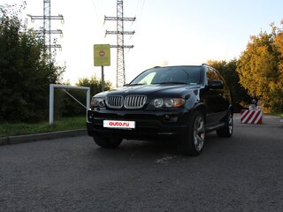 2005 BMW X5 3.0d I (E53) Рестайлинг, чёрный, 1350000 рублей, вид 3