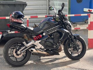 2013 Kawasaki ER-6N, чёрный, 460000 рублей, вид 1